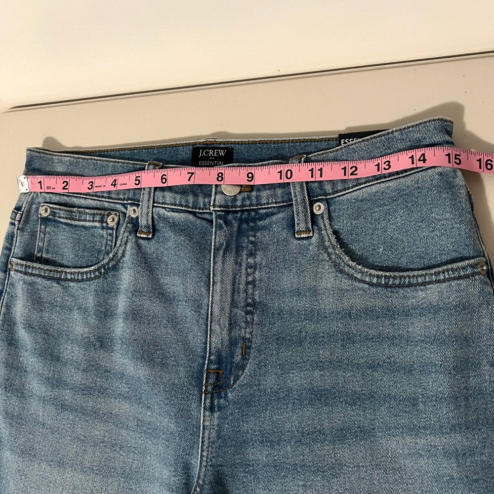 J.Crew Essential Straight All Day Stretch Denim Jeans Size 28 - Picture 9 of 9
